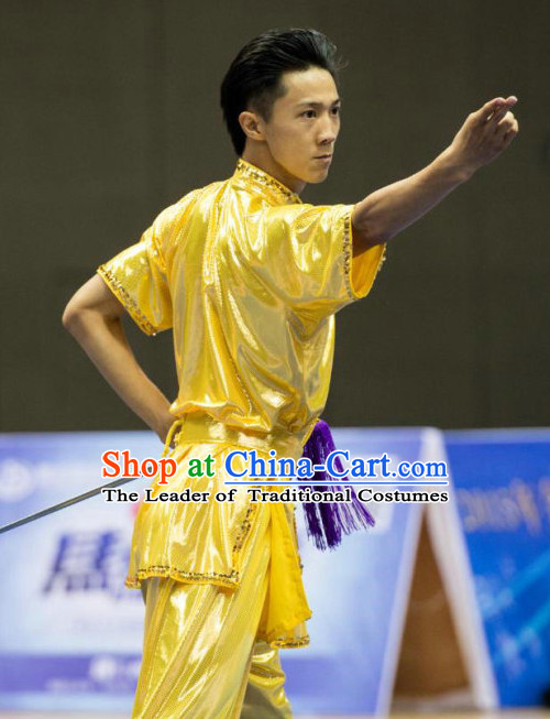 Tai Chi Sword Competition Outfit Taiji Swords Contest Jacket Pants Supplies Tailor-made dancing Costumes Outfits Clothing