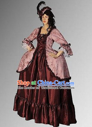 Traditional British National Costume Medieval Costume Renaissance Costumes Historic Clothes Complete Set