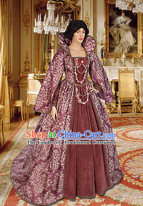 Ancient Medieval Costumes Noblewomen Costumes for Women Girls Adults Kids