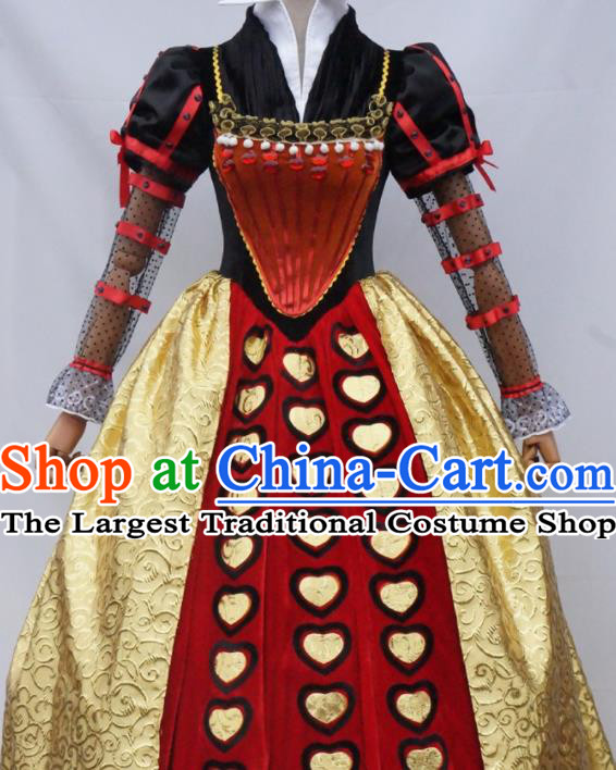 Traditional English National Costumes and Hat Complete Set for Women