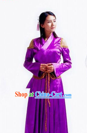 China Ancient Knight Female Costumes
