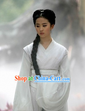 China White Adult Fairy Costumes for Women