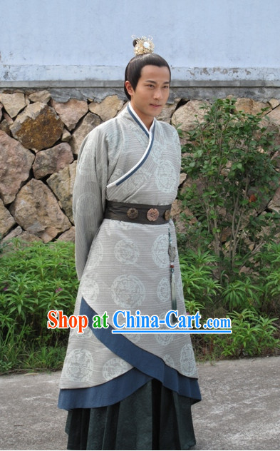 China Prince Clothing Hanfu Dresses Complete Set for Men