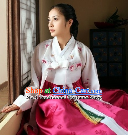 South Korean Traditional Hanbok Dress for Women