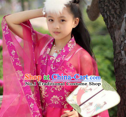 Chinese Fairy Hanfu Dress for Kids
