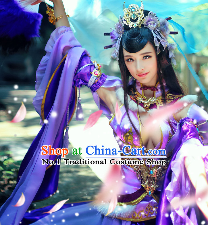 Asian Empress Sexy Cosplay Costumes and Accessories