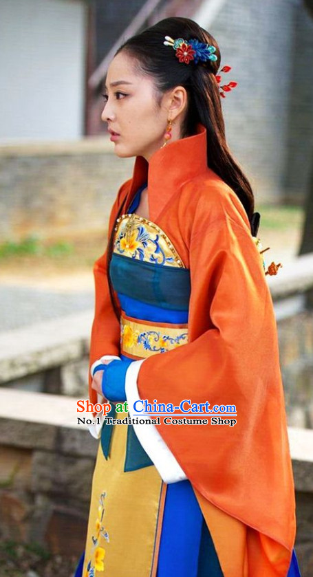 Chinese Classic Princess Costume and Headwear
