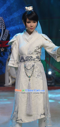 China Swordsmen Kung Fu Costumes for Women