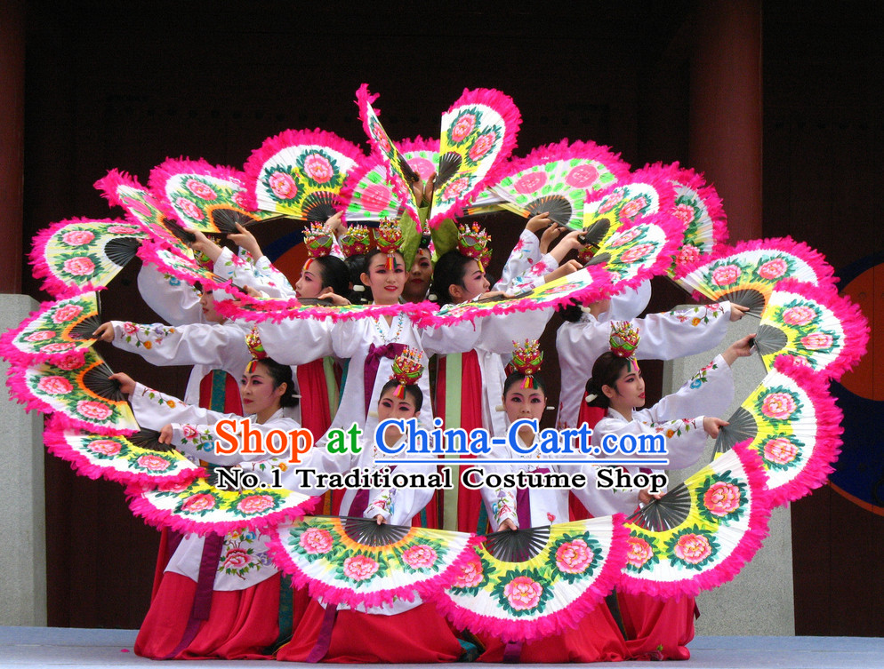 Korean Traditional Folk Dance Costumes for Girls