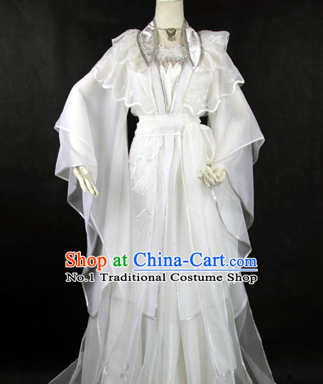 China Fashion Chinese White Nobleman Costumes