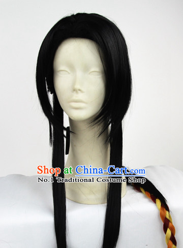 Chinese Fashion Long Black Hair Store Wig