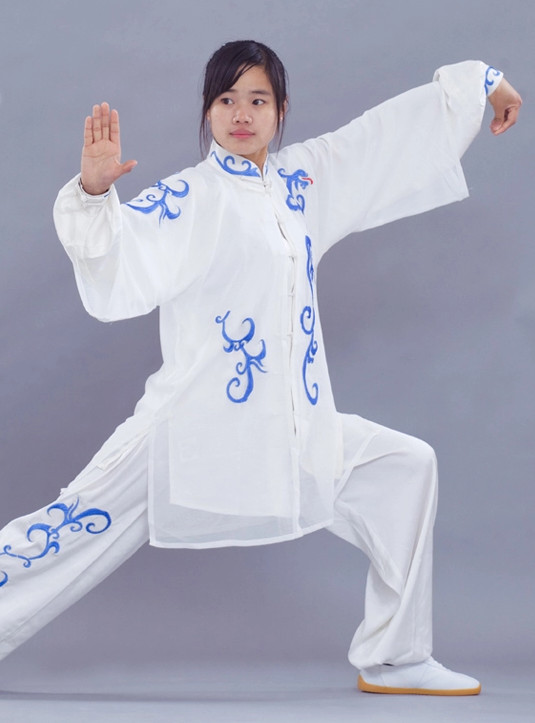 Tradtiional Martial Arts Embroidered Championshiop Winner Suit and Cloak