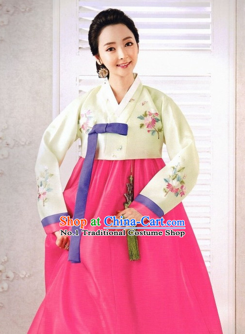 Korean Fashion Traditional Hanbok Dresses for Women