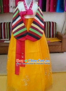 Korean Traditional Female Dancing Hanbok Clothes