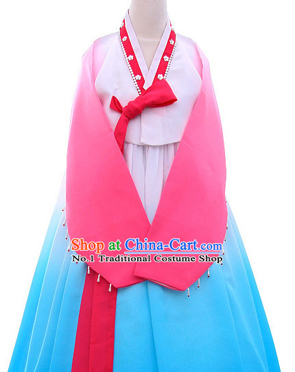 Korean Traditional  Hanbok Dance Costumes