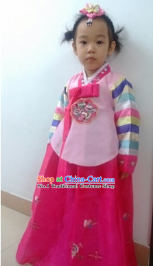Traditional Korean Clothing Custom Made Girls Hanbok