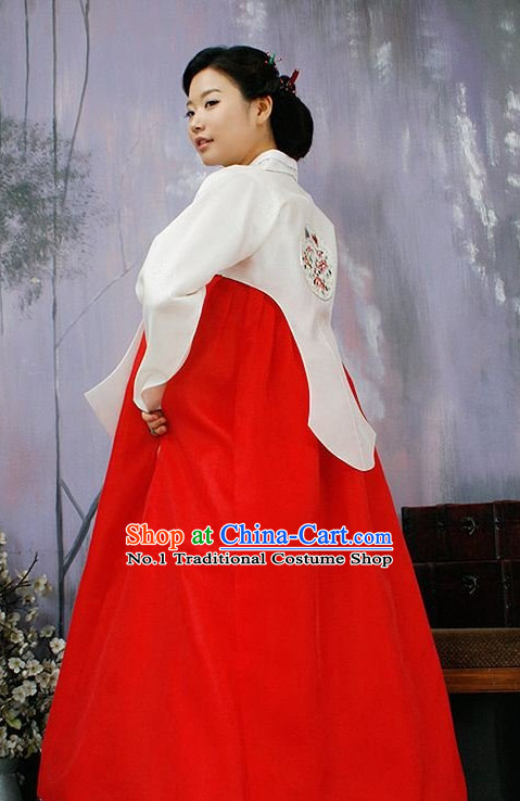 Korean clothing Custom-made women hanbok Dangui hair accessory costume