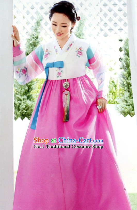Top Korean National Costumes Ladies Fashion Traditional Korean Clothing