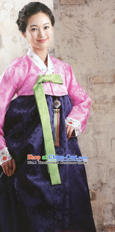 Top Korean Traditional Hanbok Outfit Complete Set for Women