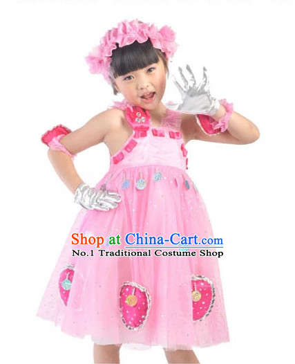 Custom Made Kid Dancing Costume Ballerina Costume Burlesque Costumes Salsa Costumes