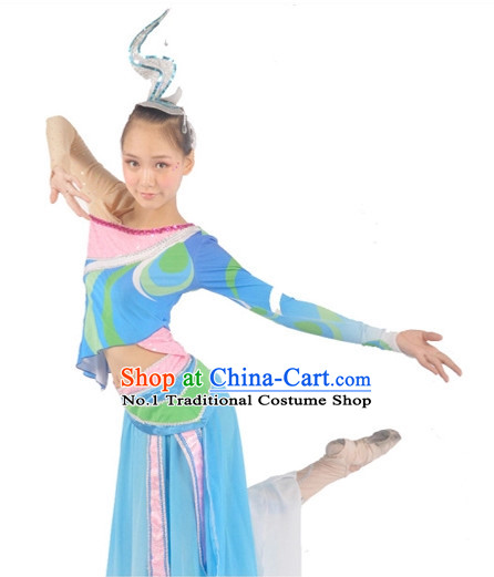 Custom Made Chinese Dance Costumes Ballerina Costume Burlesque Costumes Salsa Costumes