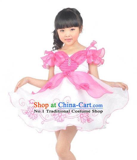 Custom Made Chinese Kids Team Dance Costumes