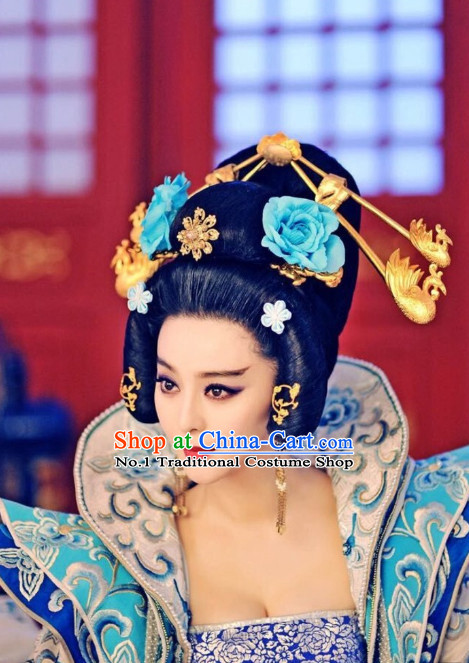 Chinese Traditional Empress Hair Extensions and Accessories