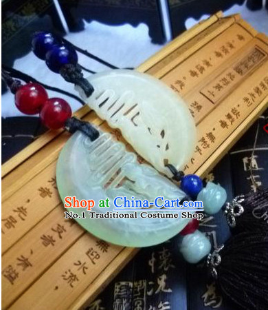 Chinese Traditional Female Handmade Couple Necklace