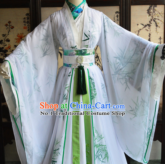 Chinese Ancient Teacher Costumes Complete Set