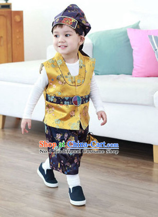 Korean Traditional Birthady Clothing Hanbok Clothing for Boys