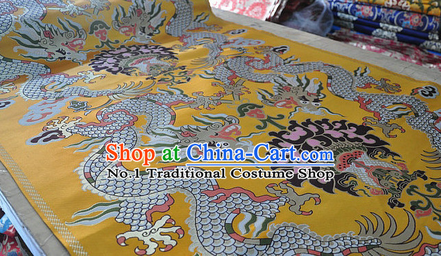 Chinese Traditional Tibetan Style Dragon Brocade