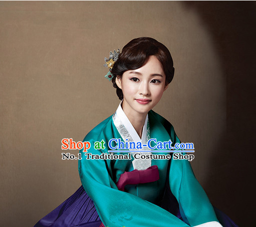 Korean Traditional Dress Imperial Female Plus Size Dress Fashion Clothes Complete Set