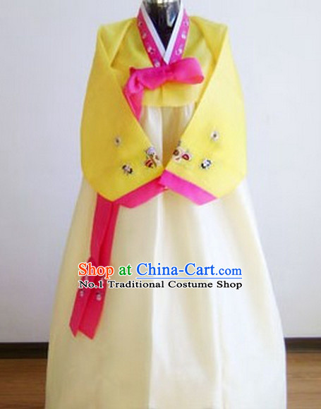 Korean Traditional Dress Female Plus Size Dance Costumes Fashion Clothes Complete Set