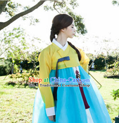 Traditional Korean National Uniforms Complete Set for Women