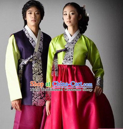 Korean Couple National Costumes Traditional Costumes Hanbok Korea Dress online Shopping