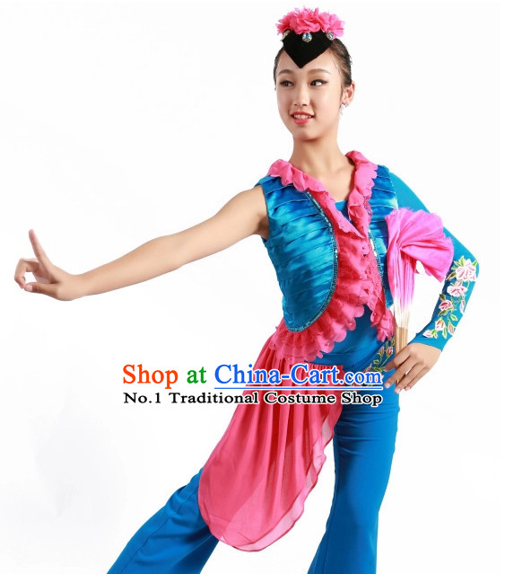 Chinese Fan Costumes Carnival Costumes China Shop  Dance Costumes for Women