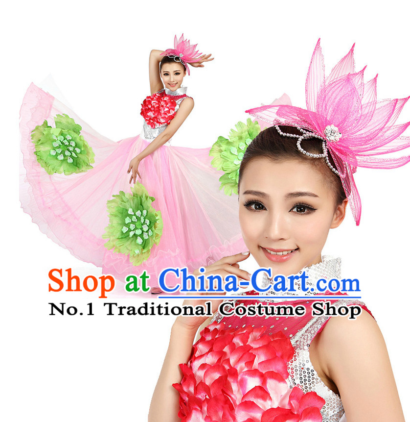 Chinese Traditional Opening Dancing Costumes Discount Dance Dostumes Discount Dance Supply for Women