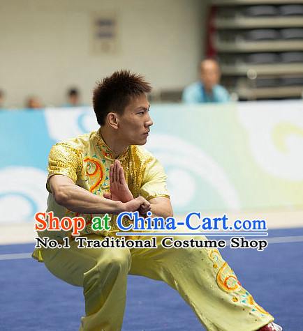 Top China Xingyi Quan Hsing I Hsing Yi Hsing I Chuan Hsing I Forms Hsing Yi Training Kung Fu Uniforms Costumes Competition Suit for Men