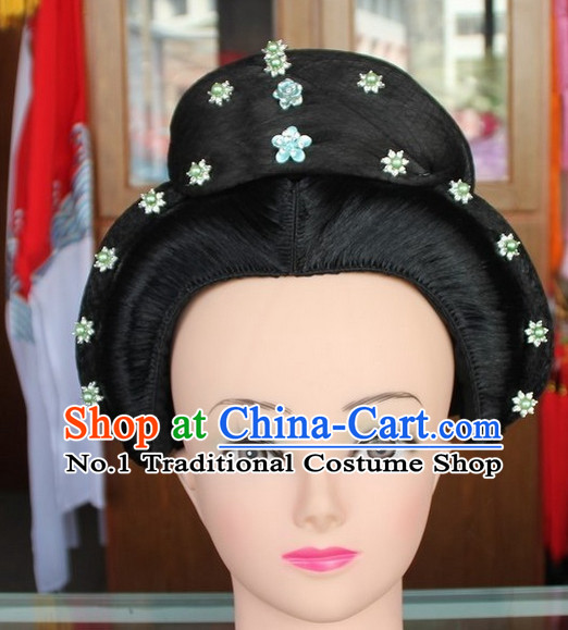 Ancient Chinese Empress or Princess Opera Wigs