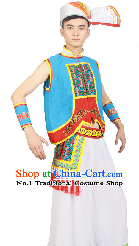 Asian Fashion China Dance Apparel Dance Stores Dance Supply Discount Chinese Ethnic Dance Costumes for Men
