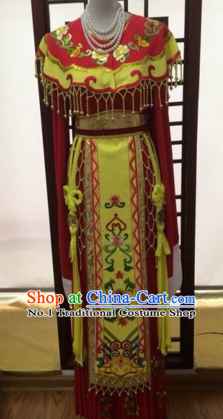 Asian Chinese Traditional Dress Theatrical Costumes Ancient Chinese Clothing Chinese Attire Mandarin Opera Empress Costumes for Women