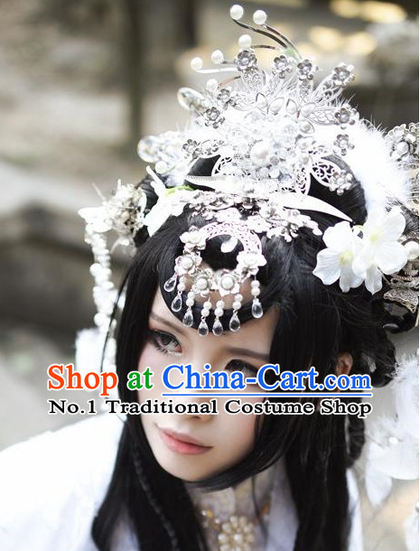 Chinese Traditional Handmade Princess Cosplay Hair Accessories