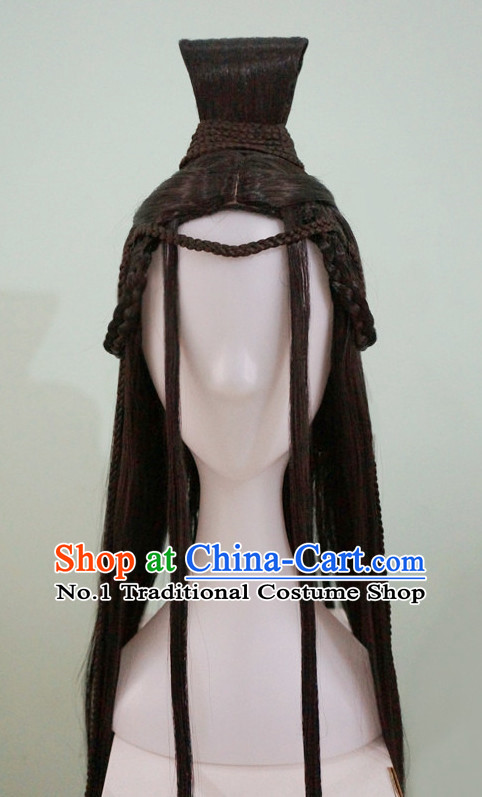 Chinese Ancient Style Black Wigs