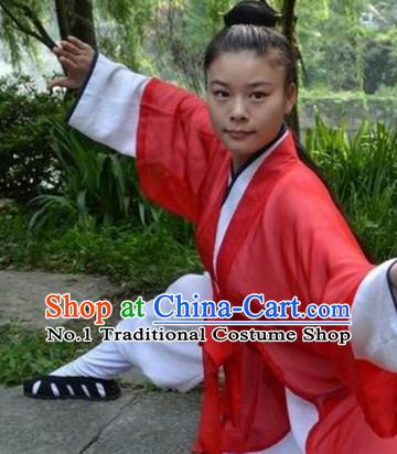 Chinese Folk Wudang Mountain Taoist Uniform for Women