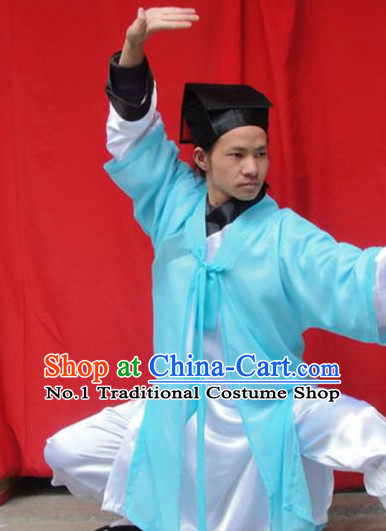 Chinese Ancient Wudang Mountain Taoist Costumes for Men