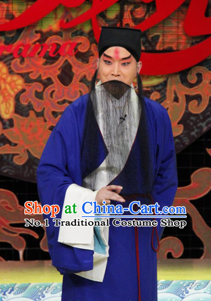 Chinese Peking Opera Costumes Old Men Costume