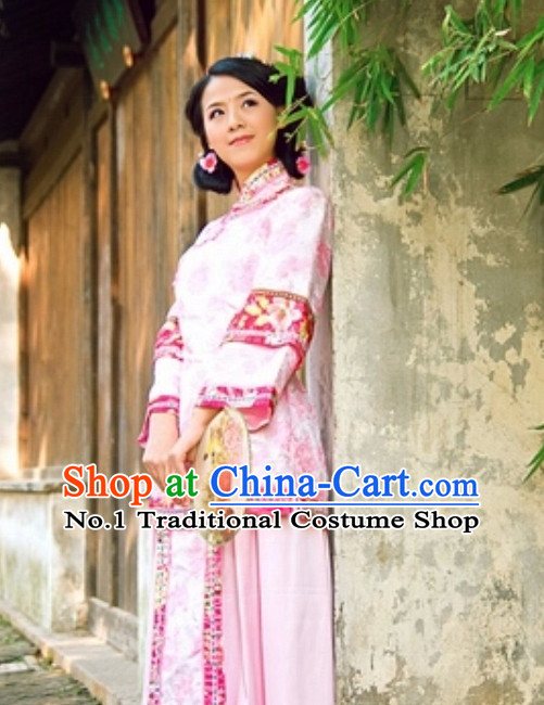 Custom Hanfu Dress Minguo Chinese Clothing Complete Set for Women