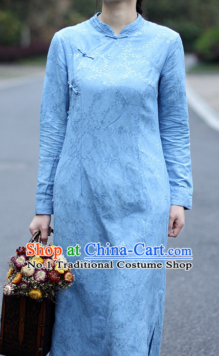 Chinese traditional clothing mandarin clothes folk dress classical costume