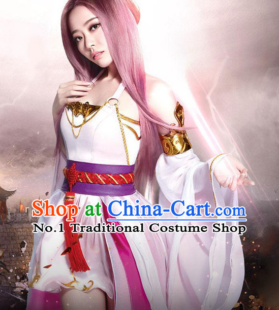 Chinese Halloween Cosplay Fairy Costumes for Women