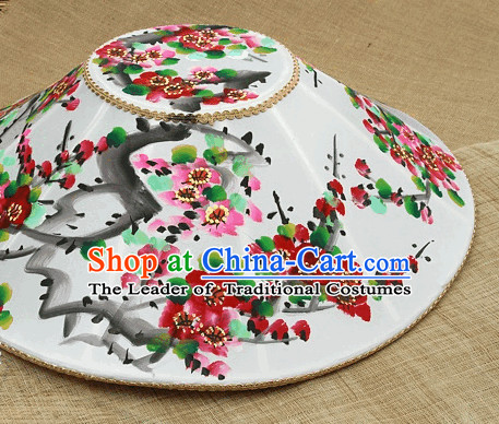 Ancient Korean Handmade and Painted Hat for Women